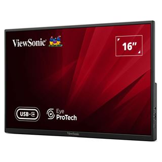 15,6" (39,62cm) ViewSonic VA1650 schwarz 1920x1080 1xHDMI 1.4 /