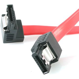 (€15,00*/1m) 0.46m Startech SATA Anschlusskabel SATA Stecker auf