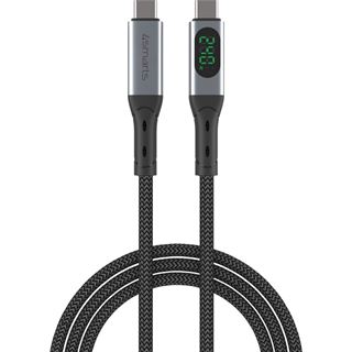 (&euro;0,93*/1m) 15.00m 4smarts USB4.0 Lade- und Datenkabel DigitCord