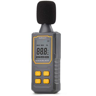 Startech HANDHELD SOUND LEVEL METER NOISE/DECIBEL/AUDIO LEVEL READER