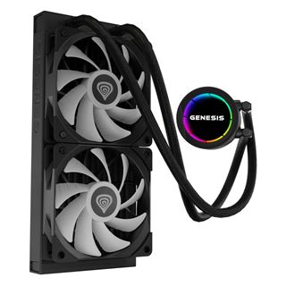 Genesis Hydria 240 ARGB schwarz All-in-One