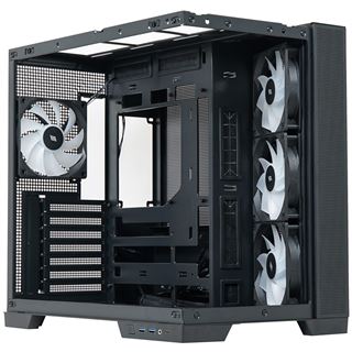 Silentware View A-RGB Midi Tower ohne Netzteil schwarz