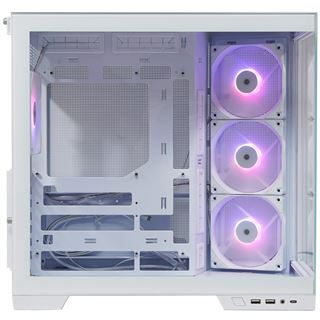 Silentware View A-RGB Midi Tower ohne Netzteil weiss