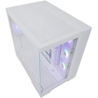 Silentware View A-RGB Midi Tower ohne Netzteil weiss