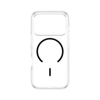 PanzerGlass CARE BY FLAGSHIP CASE TRANSPARE W. BLACK MAGSAFE IPHONE