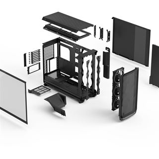 Fractal Design Meshify 3 XL Black RGB TG Light Tint