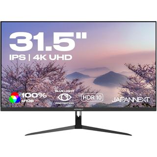 31.5" (80,01cm) JAPANNEXT JN-IPS315UHDR schwarz 3840x2160 1x
