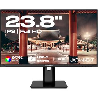 23,8" (60,47cm) JAPANNEXT JN-IPS238FHDR-C65W-HSP schwarz