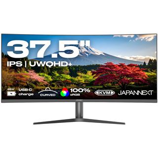 37.5" (95,25cm) JAPANNEXT JN-IPS375UWQHD+75F-C65W-HS schwarz