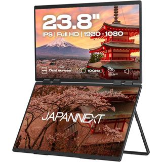 23,8" (60,47cm) JAPANNEXT JN-DMD-IPS238F-C4 schwarz 2x 1920x1080