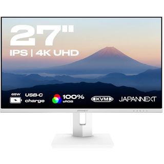 27" (68,58cm) JAPANNEXT JN-IPS270UHD60F-C65W-HSP-W weiss