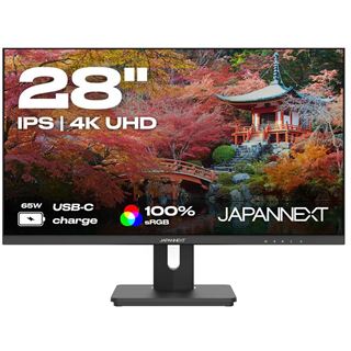 28" (71,12cm) JAPANNEXT JN-IPS280UHD60F-C65W-HSP schwarz