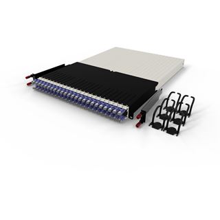 Patchbox Boxes Cat 6A 30HE STP 1,8m lila