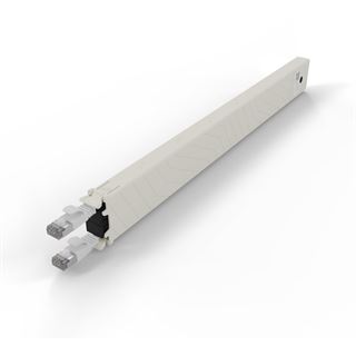 Patchbox Kassette Cat 6A 8HE STP 0,8m wei&szlig;