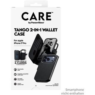 PanzerGlass CARE Feature Case Tango 2-in-1 Wallet w. MagSafe iPhone
