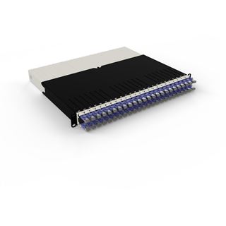 Patchbox Boxes Cat 6A 8HE STP 0,8m lila