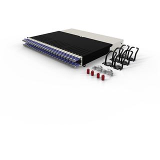 Patchbox Boxes Cat 6A 8HE STP 0,8m lila