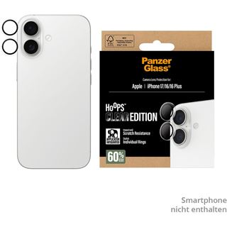 PanzerGlass Hoops transparent Camera Lens Protector iPhone 17/ 16/ 16