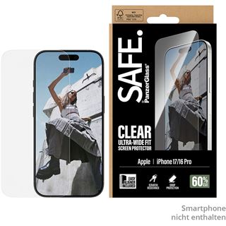 PanzerGlass SAFE. Screen Protector iPhone 17/ iPhone 16 Pro