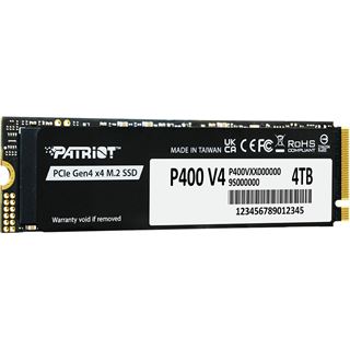 4TB Patriot P400 V4 M.2 2280 / M-Key / PCIe 4.0 x4,