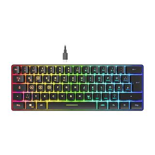Speedlink Gaming Tastatur LETOS RGB, 60% Keyboard, schwarz retail
