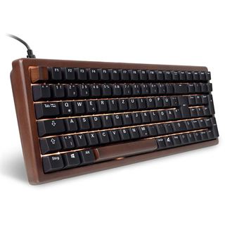 Sharkoon Gaming Tastatur Skiller SGK50S2 Wood schwarz