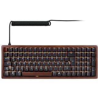 Sharkoon Gaming Tastatur Skiller SGK50S2 Wood schwarz