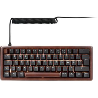 Sharkoon Gaming Tastatur Skiller SGK50S4 Gen2 Wood schwarz