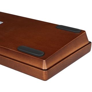 Sharkoon Gaming Tastatur Skiller SGK50S4 Gen2 Wood schwarz