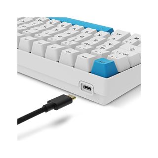 Sharkoon Gaming Tastatur Skiller SGK50S2 PBT wei?-gelb RGB