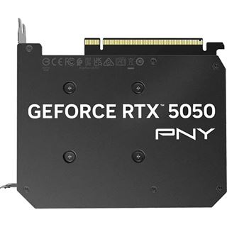 8GB PNY GeForce RTX 5050 Single Fan Aktiv PCIe 5.0 x16 (x8) (Retail)