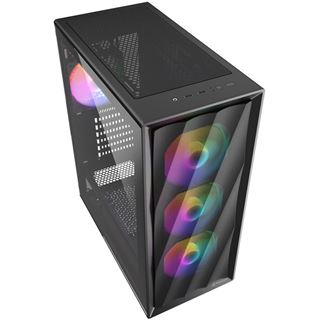 Sharkoon VK4 Rainbow ATX 1xGlas schwarz