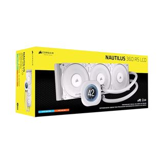 Corsair NAUTILUS 360 LCD White, 360mm Radiator