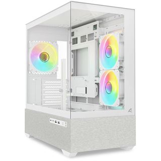 Sharkoon MK7 ARGB mATX 2xGlas weiß