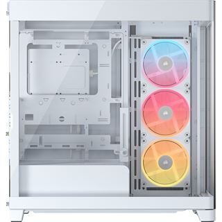 Corsair FRAME 4500X LX-R RGB Link Panoramaglas, wei&szlig;