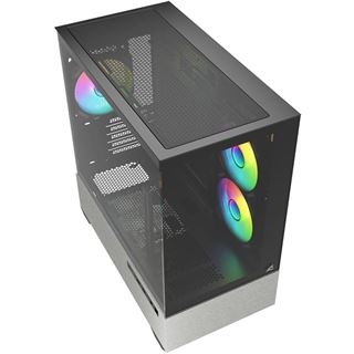 Sharkoon MK7 ARGB mATX 2xGlas schwarz