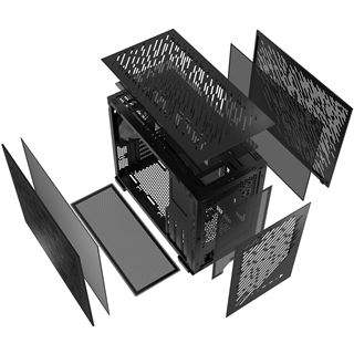 ADATA XPG VALOR AIR NANO (ITX) Midi Tower schwarz retail