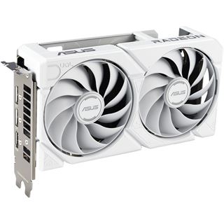 16GB Asus Radeon RX 9060 XT Dual White Edition Aktiv PCIe 5.0 x16