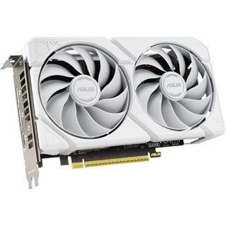16GB Asus Radeon RX 9060 XT Dual White Edition Aktiv PCIe 5.0 x16