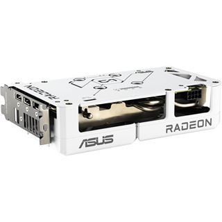 16GB Asus Radeon RX 9060 XT Dual White Edition Aktiv PCIe 5.0 x16