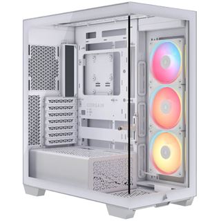 Corsair 3500X LX-R RGB iCUE LINK Midi Tower ohne Netzteil weiss