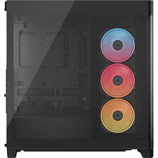 Corsair FRAME 4500X LX-R RGB Link Panoramaglas, schwarz