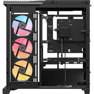 Corsair FRAME 4500X LX-R RGB Link Panoramaglas, schwarz
