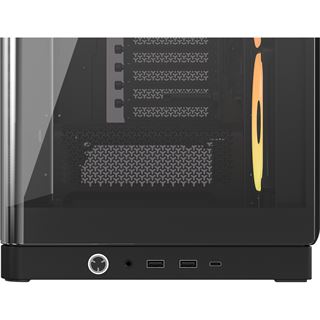 Corsair FRAME 4500X LX-R RGB Link Panoramaglas, schwarz