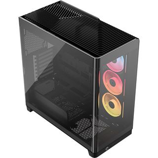 Corsair FRAME 4500X LX-R RGB Link Panoramaglas, schwarz