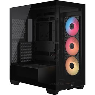Corsair 3500X LX-R RGB iCUE LINK Midi Tower ohne Netzteil schwarz