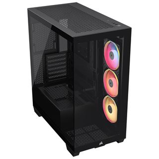 Corsair 3500X LX-R RGB iCUE LINK Midi Tower ohne Netzteil schwarz