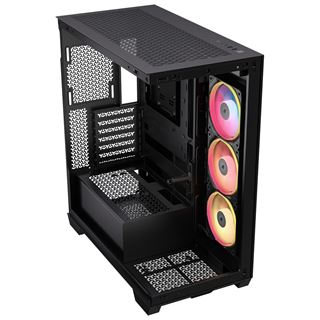 Corsair 3500X LX-R RGB iCUE LINK Midi Tower ohne Netzteil schwarz