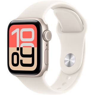Apple Watch SE 2025 Aluminium Cellular 40mm Polarstern (Sportarmband