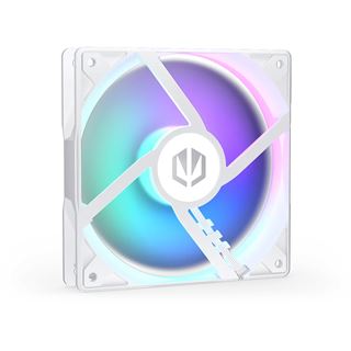 120x120x25mm Endorfy Stratus 120 White PWM ARGB